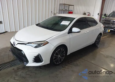 2016 Toyota Corolla S Plus из США, поврежденный, VIN 2T1BURHE9GC600114